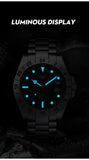 1612 Movement, 316L Stainless Steel Sapphire Crystal Glass 200m Water Resistance Watch