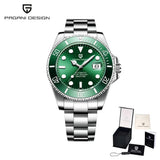 Popular Brand Waterproof Mechanical Automatic Men's Stainless Steel Sapphire Glass Writwatches - Best Gift