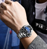 Top Brand Fashion Men's Sports Automatic Mechanical Watch - NH35 Stainless Steel Sapphire Waterproof Wristwatch