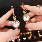 New Arrival Fashion Women Heart Bracelet Rose Gold, Gold and Silver Colour Quartz Dress Casual Watches - The Jewellery Supermarket