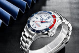 New Top Brand Men's Watch 007 Commander Luxury Mechanical 100m Waterproof Calendar Japan NH35 Men's Wristwatches