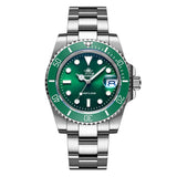 Waterproof Up to 20Bar Stainless Steel Quartz Waterproof Outdoor Sports Diver Watch