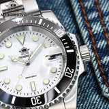 Top Luxury 200m Diving BGW9 Super Luminous 316L Stainless Steel Quartz Watch For Men