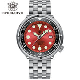 Automatic Dive Stainless Steel 300m Water Resistant Ceramic Bezel Sport Tuna Watch