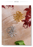 18K Gold Plated Stainless Steel Sun Flower Fashion Ring for Women  Daily Jewellery