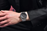 New Luxury Brand BB58 Men's Mechanical Watches - High Quality Automatic Stainless Steel Waterproof Wristwatch