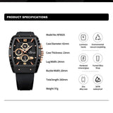 Famous Brand New Design - Silicone Strap Military Quartz Fashion Waterproof Wristwatches, Ideal Gifts - The Jewellery Supermarket