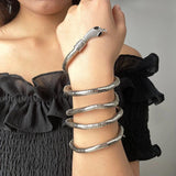 Bendable Personality Snake Bracelet For Women - Creative Choker Fashion Medusa Fashion Necklace