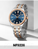 New Arrival Brand Luxury Waterproof Stainless Steel Business Quartz Sport Luminous Date Clock Men Wristwatches