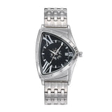Luxury Brand Triangle Men Sports Quartz Watches For Men - Stainless Steel Golden Waterproof Popular Wrist Watches