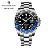 Luxury Famous Brand Sapphire Glass AR Coating Automatic with New Japan NH34 GMT Men Mechanical Watches for Men