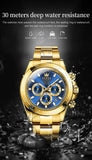 New Luxury Luminous Waterproof  Automatic Original Mechanical Watches For Men with Week Calendar - Ideal Gifts