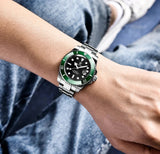 Top Brand Fashion Men's Sports Automatic Mechanical Watch - NH35 Stainless Steel Sapphire Waterproof Wristwatch