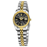 Top Brand Luxury Fashion Elegant Quartz Wristwatches, Creative Steel Waterproof Watches For Women - Ideal Gifts