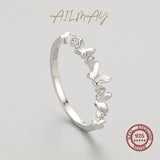 Selection of Stackable Shiny AAAA Lab Created Diamonds Fashion 925 Silver Rings
