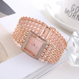 New Women's Fashion Quartz Watches - High Quality Bracelet CZ Diamonds Wristwatches - Ideal Presents - The Jewellery Supermarket