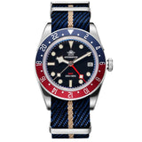 Luxury GMT515-24H Men's Watch Diver 200m Bubble Mirror Glass BGW9 Super Luminous Stainless Steel Men's Analog Watches