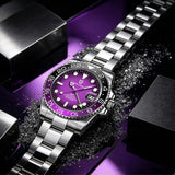 Top Brand 40mm Mechanical Watch Sapphire Glass 100M Waterproof Automatic Wristwatch