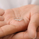 Remarkable GRA Certified Full Moissanite Diamonds Engagement Wedding Ladies Rings 925 Sterling Silver Fine Jewellery