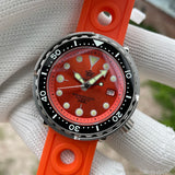 Automatic Dive Stainless Steel 300m Water Resistant Ceramic Bezel Sport Tuna Watch