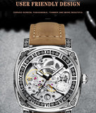 New Luxury Authentic Brand Carved Watches - Fully Automatic Hollowed Fashion Mechanical Watches - The Jewellery Supermarket