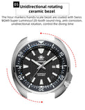 New 200M Waterproof Quartz Watch Sapphire Crystal BGW9 Luminous Ceramic Bezel Stainless Steel Diving Watch