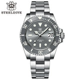 Ceramic Bezel Sapphire Mirror SD1953 Water Ghost Swiss Luminous NH35 Movement Dive 30Bar Waterproof Mechanical Watch