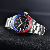 Classic Luxury Brand Mechanical Sapphire Crystal Luminous 200m Waterproof Stainless steel Men's Wristwatch, Best Gift