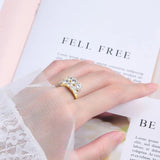 Trendy 3.26cttw D Colour VVS1 Full Moissanite Engagement Rings For Women S925 Silver 18K Gold Plated Fine Jewellery