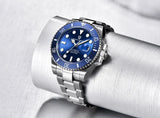 Popular Brand Waterproof Mechanical Automatic Men's Stainless Steel Sapphire Glass Writwatches - Best Gift