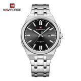 New Arrival Brand Luxury Waterproof Stainless Steel Business Quartz Sport Luminous Date Clock Men Wristwatches