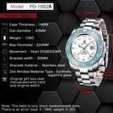 Top Brand Men GMT Watch Luxury Sapphire Glass Mechanical Watch 10 Bar Waterproof Automatic Watch for Men
