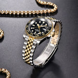 Top Brand 40mm Mechanical Watch Sapphire Glass 100M Waterproof Automatic Wristwatch