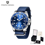 Popular Brand Waterproof Mechanical Automatic Men's Stainless Steel Sapphire Glass Writwatches - Best Gift
