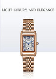 Luxury Design Rectangular Quartz Ladies Watches Creative Waterproof Wristwatches for Women - Ideal Gifts