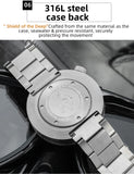 Sapphire Crystal 3D Dial Bright Lume 1000m Water Resistance Automatic Dive Watch