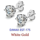 Classic Round Cut D-Color ♥︎ High Quality Moissanite Diamonds ♥︎ Stud Earrings for WomenFine Jewellery
