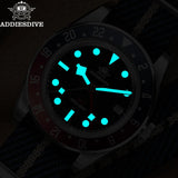 20Bar BGW9 Luminous Swiss Ronda 515-24H GMT Quartz Dive Stainless Steel Watches