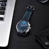 Luxury Top Brand 40MM Luxury Sapphire Glass AR Coating Chronograph Stopwatch Multifunctional Men Quartz Watches