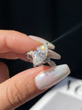 Fashion Real 2 Carat VVS1 D Colour Marquise Moissanite Diamond Engagement Ring