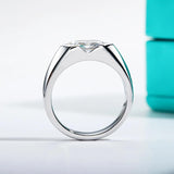 Excellent 1ct Marquise Cut D Colour VVS1 Moissanite Diamonds Silver Wedding Engagement Rings For Women Fine Jewellery