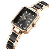 New Arrival Versatile Square Dial Quartz Luxury Ladies Fashion Quality Watches - Ideal Gifts - The Jewellery Supermarket