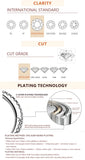 Superb 0.1-2CT Round Cut D Colour VVS1 Moissanite Diamonds Unisex Stud Earrings