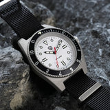 Sweep Seconds Quartz Movement Sapphire Stainless Steel Waterproof Luminous Wristwatch