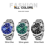Top Brand Luxury Fashion Diver Watch Men 30ATM Waterproof Sport Quartz Watches
