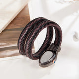 Latest Snake Bracelet Ladies Quartz watch Snake Zodiac Lucky Bracelet  Fashion personality Diamond Leather strap
