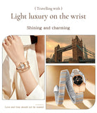 Fashion Brand New Unique Shape Luxury Strip Multicolour Quartz Women's Snake Watch