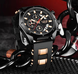 New Arrival Top Brand Luxury Silicone Sport Watches - Quartz Date  Waterproof Chronograph Mens Wristwatches - The Jewellery Supermarket