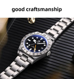 Top Brand Business Stainless Steel Quartz Watches, Luxury Super Luminous 20Bar Diving Wristwatches Best Gift for Men