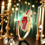 New Luxury Exquisite Fashionable Elegant Women Quartz Snake Design Personalized Small dial Wrist Watches